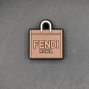 (5/$15) Fendi Hand Bag Croc Charm